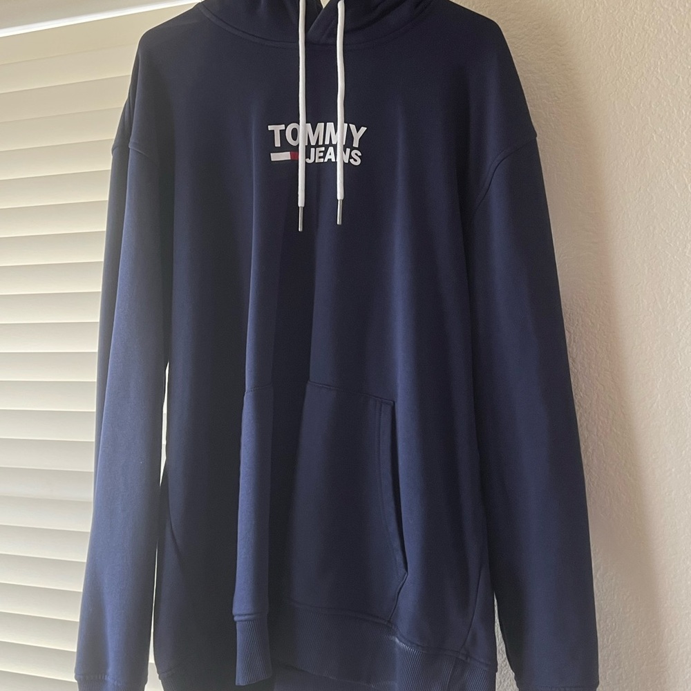 Tommy Hilfiger Men's Deep Blue Hoodie